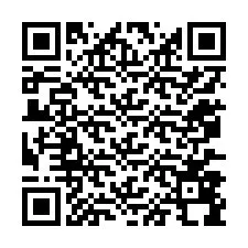 QR-code voor telefoonnummer +12077898756