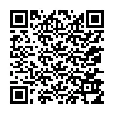 Código QR para número de teléfono +12077914348