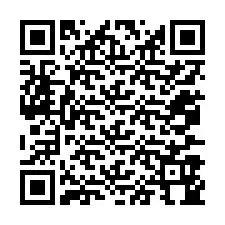 Código QR para número de teléfono +12077944133