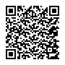 QR код за телефонен номер +12078013167