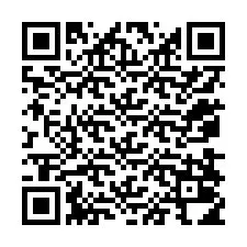 QR Code สำหรับหมายเลขโทรศัพท์ +12078014208