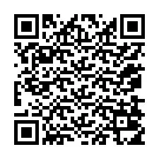 QR-koodi puhelinnumerolle +12078015418