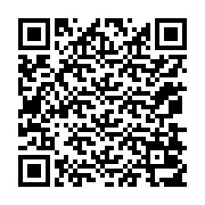 Codice QR per il numero di telefono +12078017451