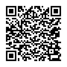 QR-code voor telefoonnummer +12078033097