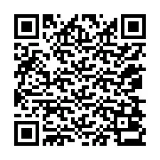 Codice QR per il numero di telefono +12078033098