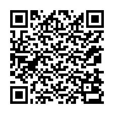 Codice QR per il numero di telefono +12078033101
