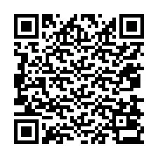 QR Code สำหรับหมายเลขโทรศัพท์ +12078033102