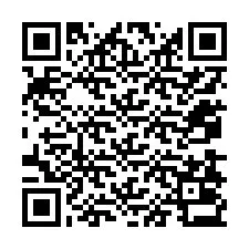 Codice QR per il numero di telefono +12078033103