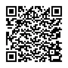 QR Code สำหรับหมายเลขโทรศัพท์ +12078033104