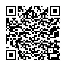 Código QR para número de telefone +12078033105