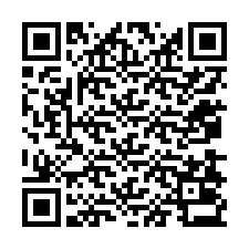 Kode QR untuk nomor Telepon +12078033106