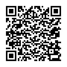 Código QR para número de teléfono +12078033107