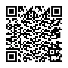 Kode QR untuk nomor Telepon +12078171206