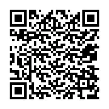 QR Code สำหรับหมายเลขโทรศัพท์ +12078176287