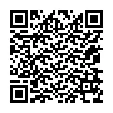 QR Code สำหรับหมายเลขโทรศัพท์ +12078178095