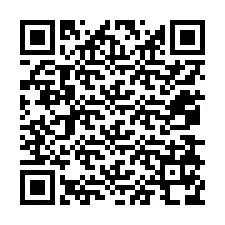 Kode QR untuk nomor Telepon +12078178883