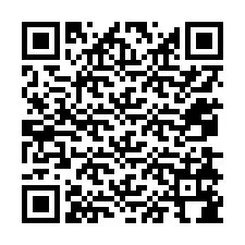 QR Code สำหรับหมายเลขโทรศัพท์ +12078184843