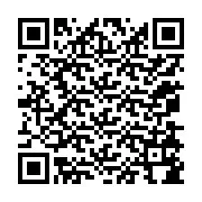 Código QR para número de telefone +12078184854