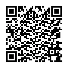 Kode QR untuk nomor Telepon +12078184859