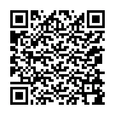 Código QR para número de telefone +12078184864