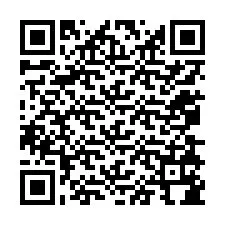 Kode QR untuk nomor Telepon +12078184866