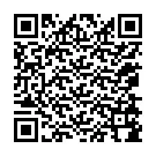 QR Code สำหรับหมายเลขโทรศัพท์ +12078184868