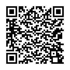 Código QR para número de teléfono +12078240695