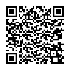 Kode QR untuk nomor Telepon +12078240702