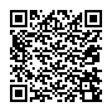 Código QR para número de teléfono +12078240703