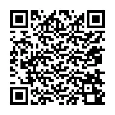 Código QR para número de telefone +12078240706