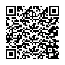 QR-код для номера телефона +12078243493