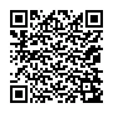 Kode QR untuk nomor Telepon +12078243495