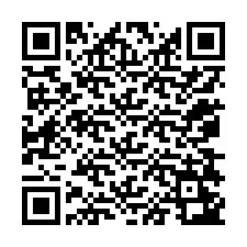 Codice QR per il numero di telefono +12078243498