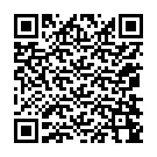 Código QR para número de teléfono +12078244254