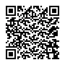 Código QR para número de teléfono +12078244589