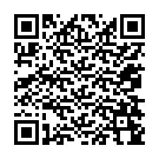 Código QR para número de teléfono +12078244593