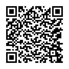 Código QR para número de teléfono +12078245378