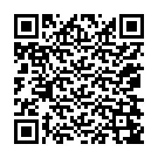 QR Code สำหรับหมายเลขโทรศัพท์ +12078247098