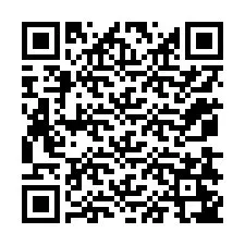 Kode QR untuk nomor Telepon +12078247101