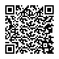 Codice QR per il numero di telefono +12078247452