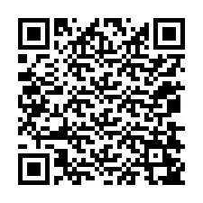 Código QR para número de telefone +12078247454