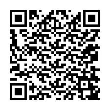 Kode QR untuk nomor Telepon +12078247456