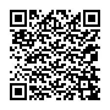 Kode QR untuk nomor Telepon +12078247460