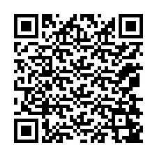 Kode QR untuk nomor Telepon +12078247471