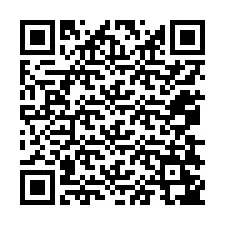 Codice QR per il numero di telefono +12078247473