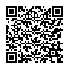 Kode QR untuk nomor Telepon +12078248444