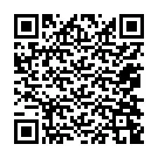 電話番号のQRコード +12078249377