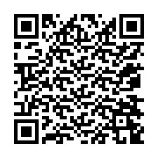 QR Code สำหรับหมายเลขโทรศัพท์ +12078249388