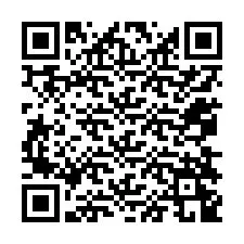 QR Code สำหรับหมายเลขโทรศัพท์ +12078249623