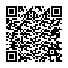 QR Code สำหรับหมายเลขโทรศัพท์ +12078249627